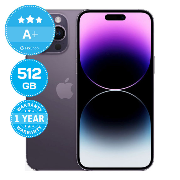 Apple iPhone 14 Pro Max Deep Purple 512GB A+ Obnovljeno