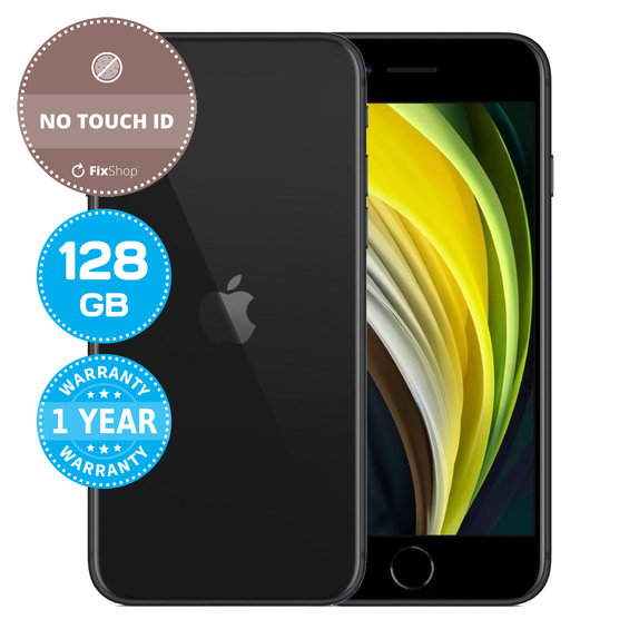 Apple iPhone SE (2nd Gen 2020) Black 128GB (No Touch ID) Obnovljeno