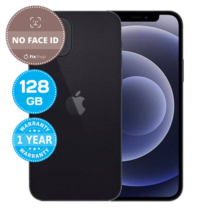 Apple iPhone 12 Black 128GB (No Face ID) Obnovljeno