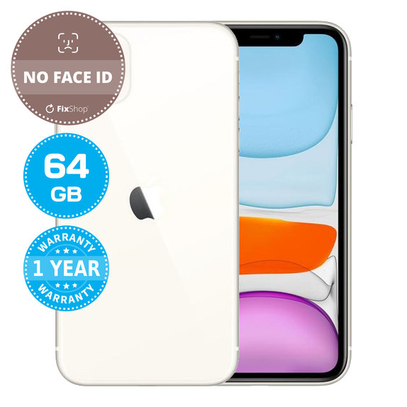 Apple iPhone 11 White 64GB (No Face ID) Obnovljeno