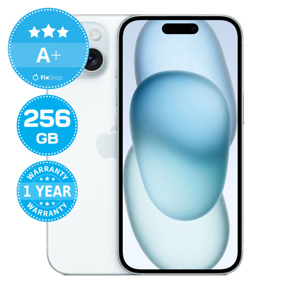Apple iPhone 15 Blue 256GB A+ Obnovljeno