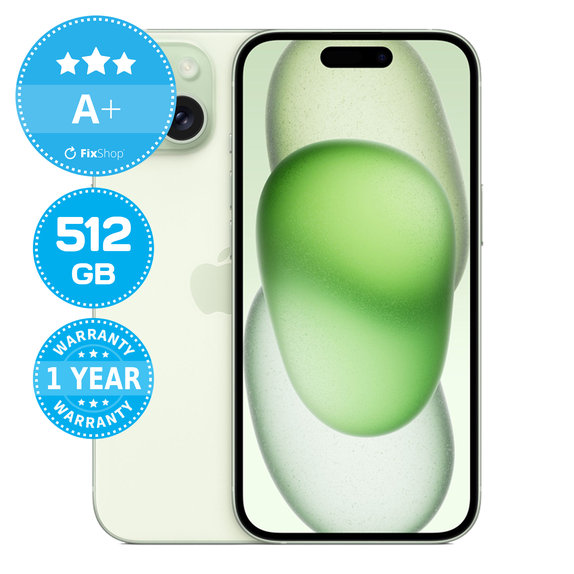 Apple iPhone 15 Green 512GB A+ Obnovljeno