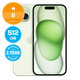 Apple iPhone 15 Green 512GB B Obnovljeno