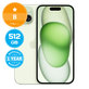 Apple iPhone 15 Green 512GB B Obnovljeno