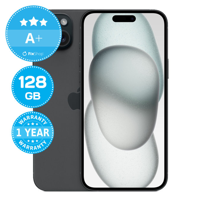 Apple iPhone 15 Plus Black 128GB A+ Obnovljeno