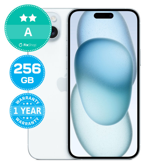 Apple iPhone 15 Plus Blue 256GB A Obnovljeno