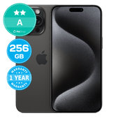 Apple iPhone 15 Pro Max Black Titanium 256GB A Obnovljeno