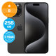 Apple iPhone 15 Pro Max Black Titanium 256GB B Obnovljeno