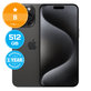 Apple iPhone 15 Pro Max Black Titanium 512GB B Obnovljeno