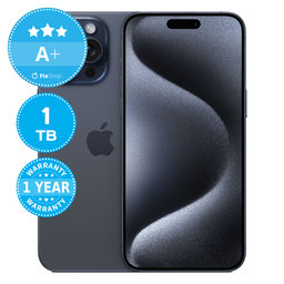 Apple iPhone 15 Pro Max Blue Titanium 1TB A+ Obnovljeno