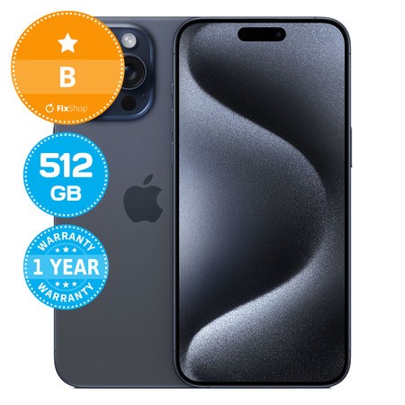 Apple iPhone 15 Pro Max Blue Titanium 512GB B Obnovljeno