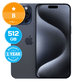 Apple iPhone 15 Pro Max Blue Titanium 512GB B Obnovljeno