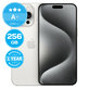 Apple iPhone 15 Pro Max White Titanium 256GB A+ Obnovljeno