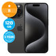 Apple iPhone 15 Pro Black Titanium 128GB B Obnovljeno