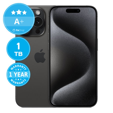 Apple iPhone 15 Pro Black Titanium 1TB A+ Obnovljeno