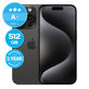 Apple iPhone 15 Pro Black Titanium 512GB A+ Obnovljeno