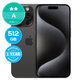 Apple iPhone 15 Pro Black Titanium 512GB A Obnovljeno