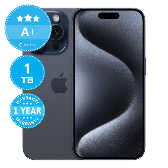 Apple iPhone 15 Pro Blue Titanium 1TB A+ Obnovljeno
