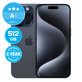 Apple iPhone 15 Pro Blue Titanium 512GB A+ Obnovljeno
