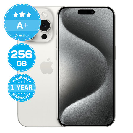 Apple iPhone 15 Pro White Titanium 256GB A+ Obnovljeno