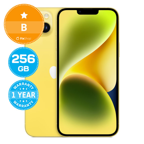 Apple iPhone 14 Plus Yellow 256GB B Obnovljeno