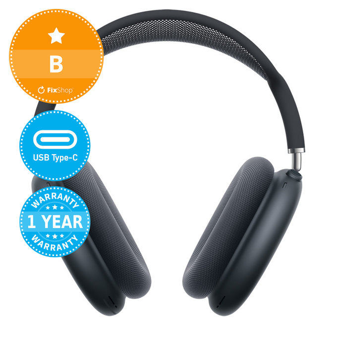 Apple AirPods Max (USB-C) - Midnight B Obnovljeno