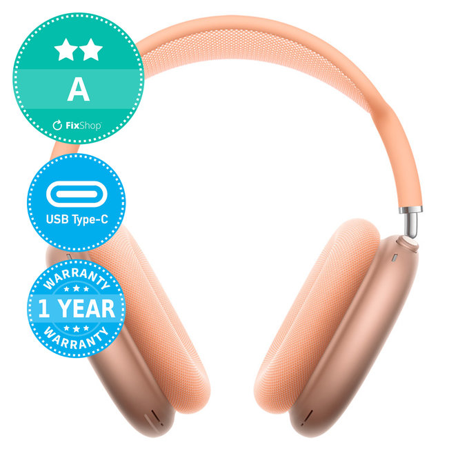 Apple AirPods Max (USB-C) - Orange A Obnovljeno