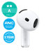Zamjenska slušalica za Apple AirPods 4th Gen ANC (2024) – Leva A