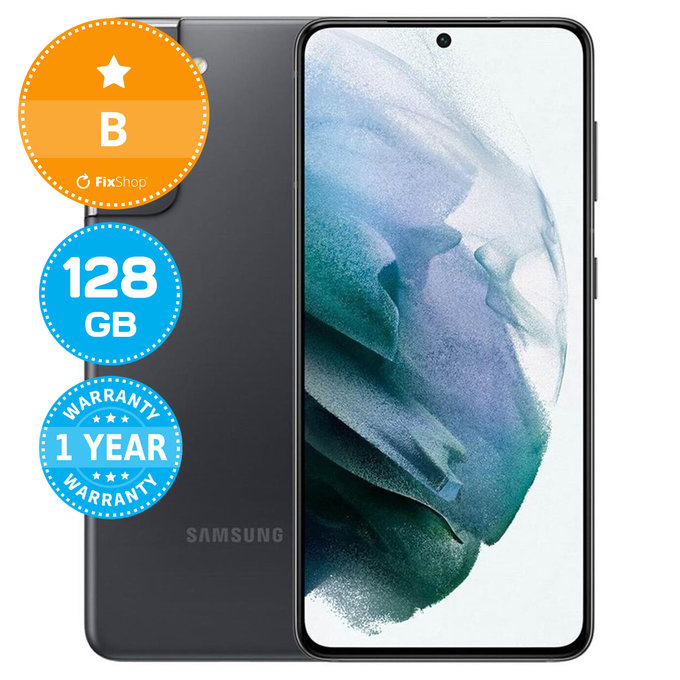 Samsung Galaxy S21 G991B Phantom Gray 128GB B Obnovljeno