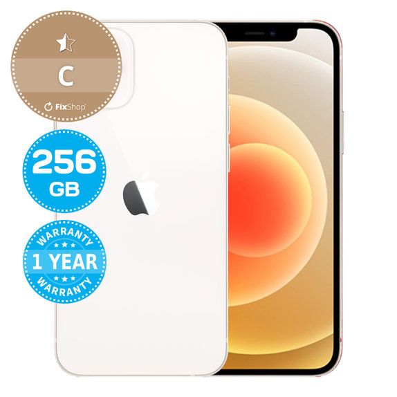 Apple iPhone 12 Mini White 256GB C Obnovljeno