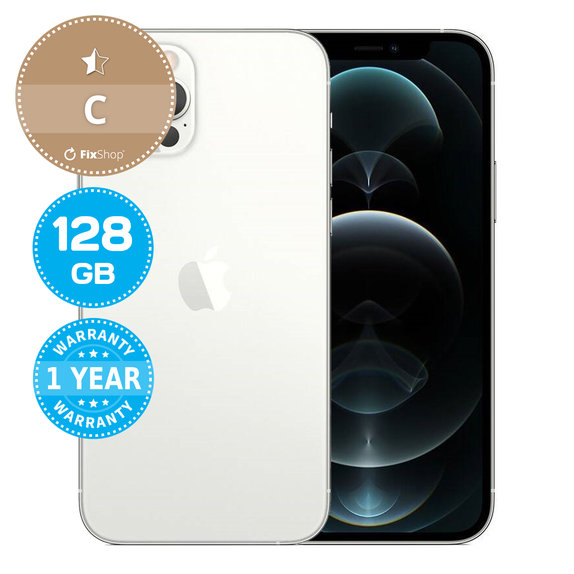 Apple iPhone 12 Pro Silver 128GB C Obnovljeno