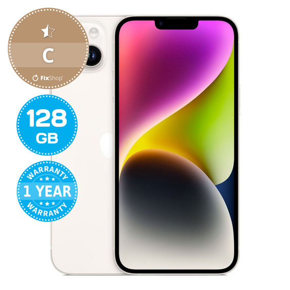 Apple iPhone 14 Plus Starlight 128GB C Obnovljeno