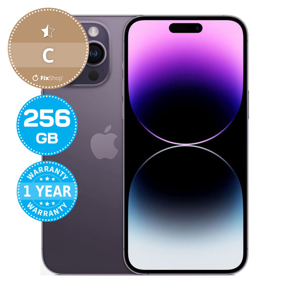 Apple iPhone 14 Pro Max Deep Purple 256GB C Obnovljeno