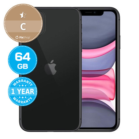 Apple iPhone 11 Black 64GB C Obnovljeno