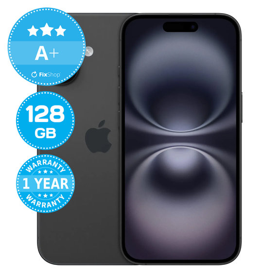 Apple iPhone 16 Black 128GB A+ Obnovljeno