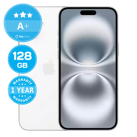 Apple iPhone 16 White 128GB A+ Obnovljeno