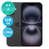 Apple iPhone 16 Black 128GB A Obnovljeno