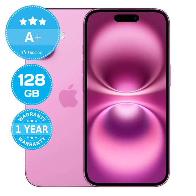 Apple iPhone 16 Pink 128GB A+ Obnovljeno