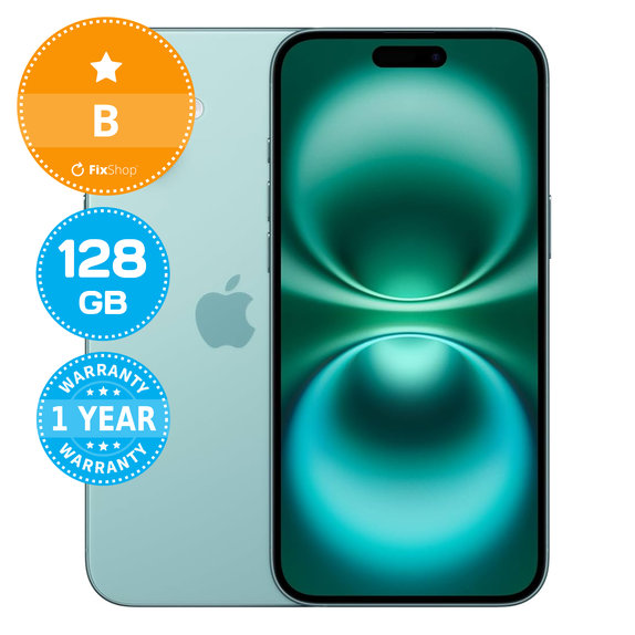 Apple iPhone 16 Teal 128GB B Obnovljeno