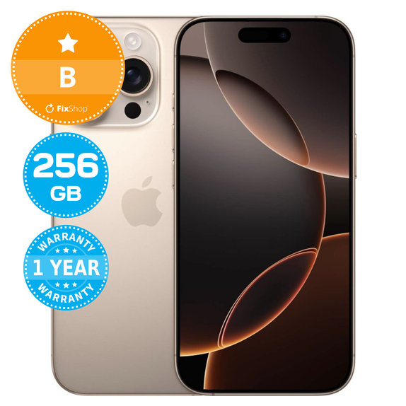 Apple iPhone 16 Pro Desert Titanium 256GB B Obnovljeno