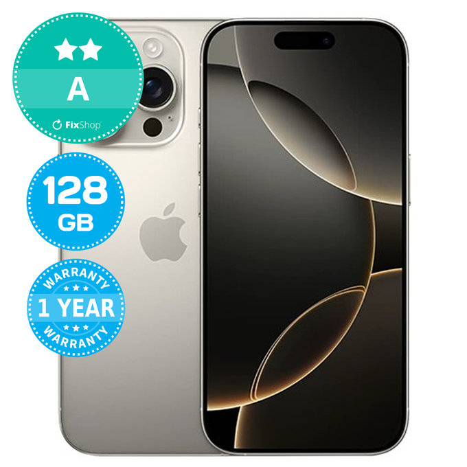 Apple iPhone 16 Pro Natural Titanium 128GB A Obnovljeno