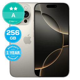Apple iPhone 16 Pro Natural Titanium 256GB A Obnovljeno