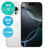 Apple iPhone 16 Pro White Titanium 128GB A Obnovljeno