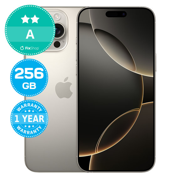 Apple iPhone 16 Pro Max Natural Titanium 256GB A Obnovljeno