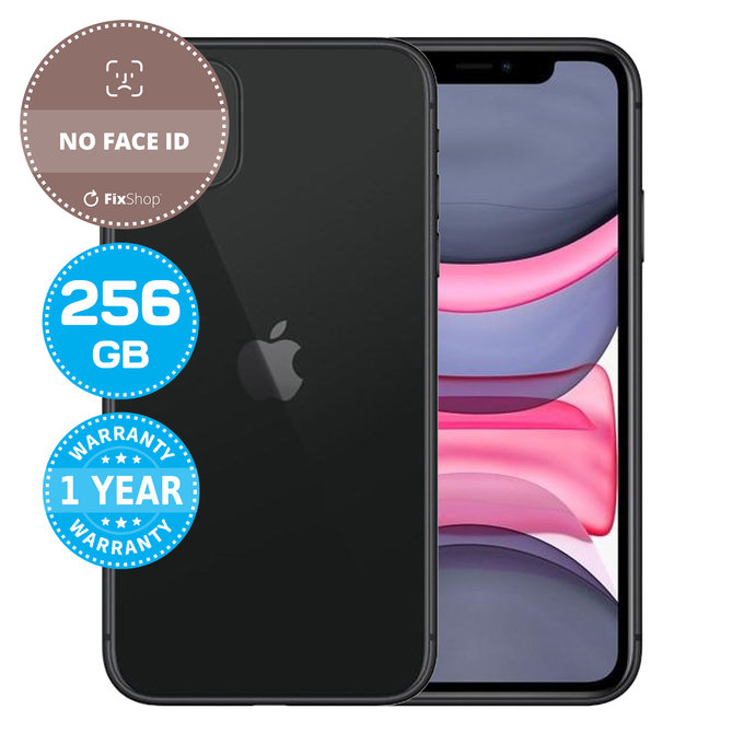 Apple iPhone 11 Black 256GB (No Face ID) Obnovljeno