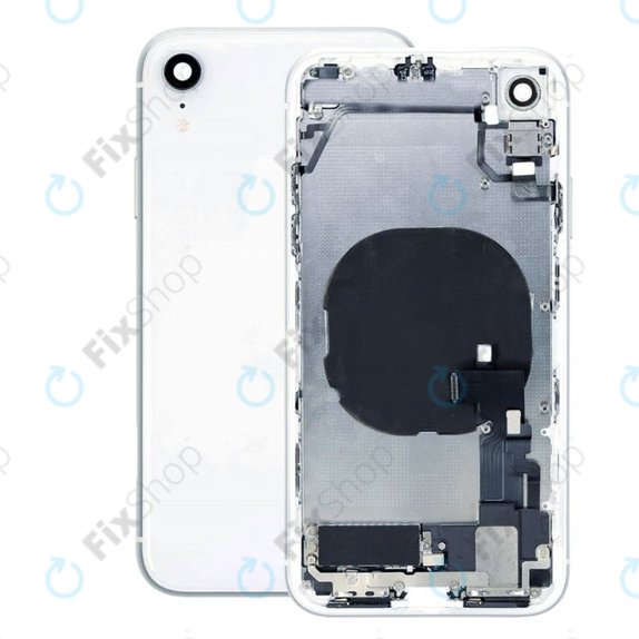 Apple iPhone XR - Stražnje Maska s malim dijelovima (bijelo)