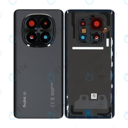 Xiaomi Redmi Note 14 Pro+ 5G 24094RAD4G - Poklopac baterije (Midnight Black) - 5600240O16U00 Genuine Service Pack