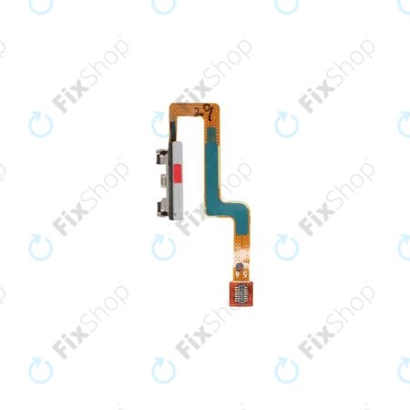Asus ZenFone 7 ZS670KS - Senzor otiska prsta + fleksibilni kabel (pastelno bijela) - 04110-00230400 originalni servisni paket