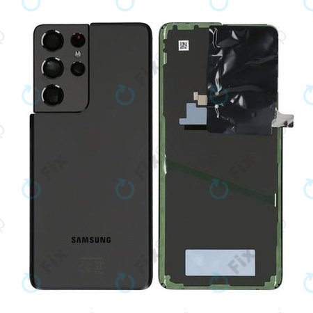 Samsung Galaxy S21 Ultra G998B - Pokrov baterije (Phantom Black) - GH82-24499A Genuine Service Pack