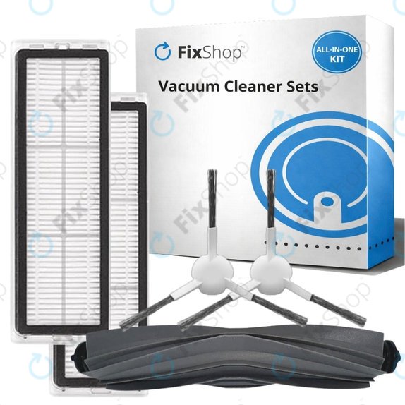 Set rezervnih dijelova za Xiaomi Dreame L10s Ultra, Xiaomi Dreame L10s Pro (1x Glavna četka, 2x Filter, 2x Bočna četka)